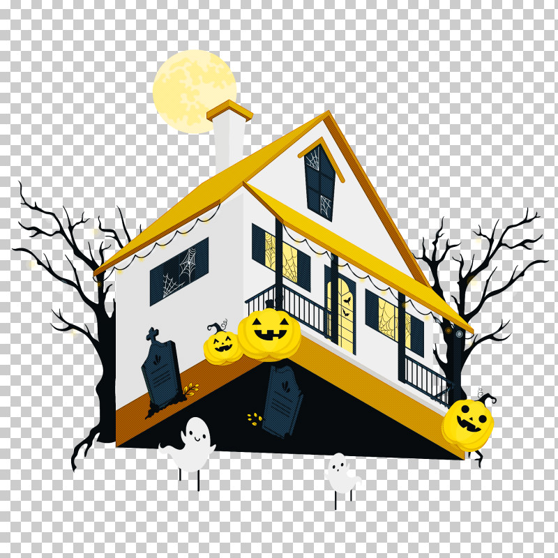 Halloween PNG, Clipart, Cartoon, Geometry, Halloween, House, Line Free PNG Download