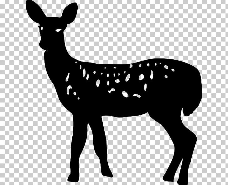 Deer Silhouette PNG, Clipart, Animals, Antler, Art, Black And White, Deer Free PNG Download