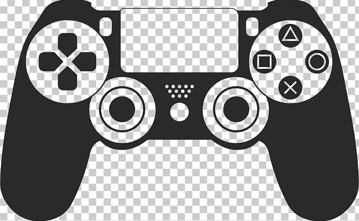 PlayStation 4 Game Controllers Video Game DualShock PNG, Clipart, Black, Black And White, Computer Icons, Electronics, Game Controller Free PNG Download