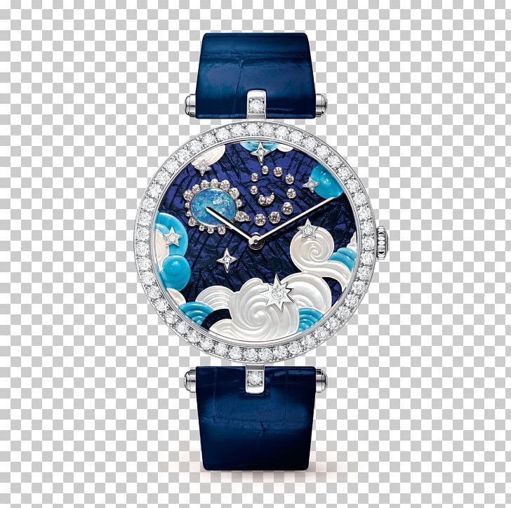 Van Cleef & Arpels Watch Zodiac Jewellery Astrology PNG, Clipart, Astrological Sign, Astrology, Clock, Cobalt Blue, Dial Free PNG Download