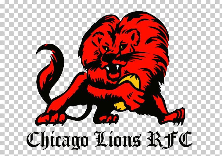 Chicago Lions Houston SaberCats Rugby Union PNG, Clipart, Art, Artwork, Carnivoran, Cartoon, Chicago Free PNG Download