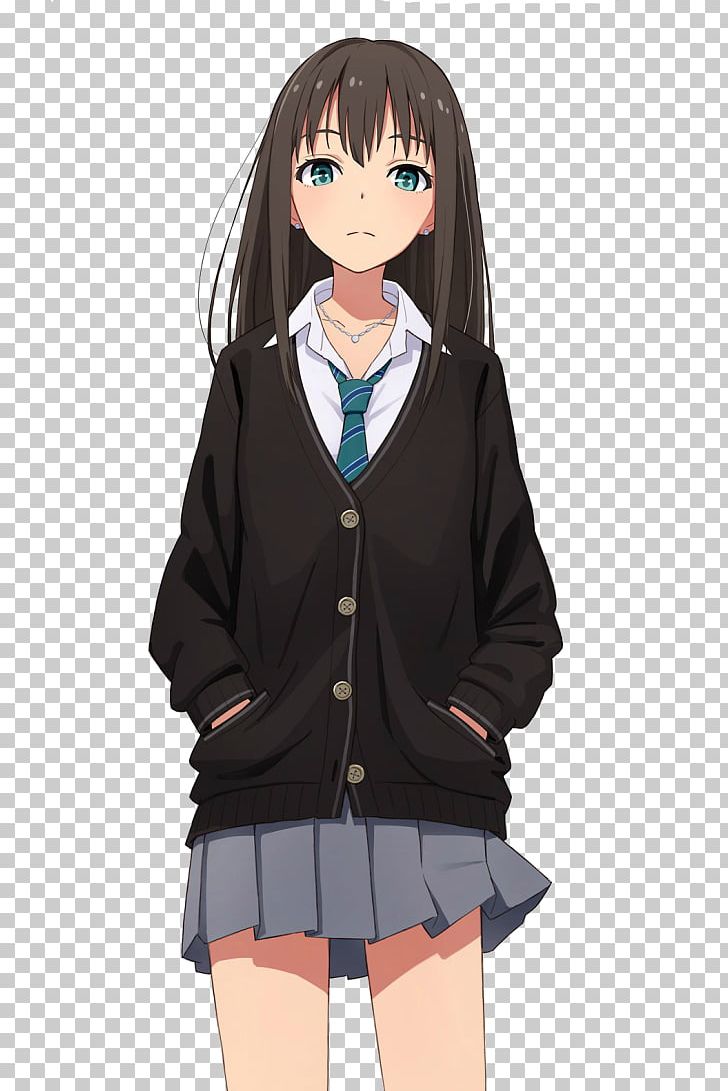 The Idolmaster Cinderella Girls Rin The Idolmaster: Cinderella Girls Starlight Stage Anime PNG, Clipart, Anime, Black Hair, Brown Hair, Cinderella Girl, Clothing Free PNG Download
