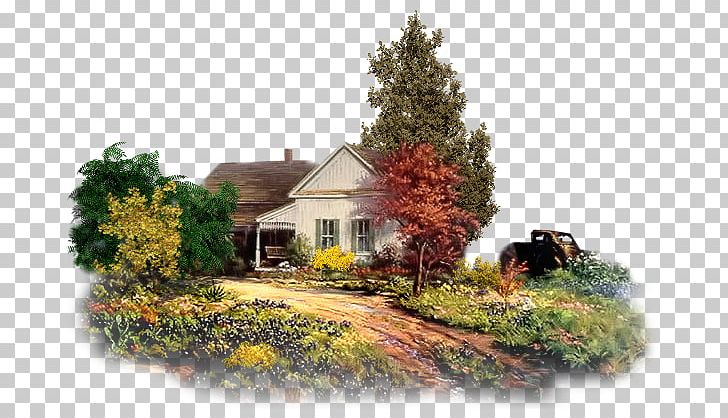 Landscape Polyvore Theatrical Scenery Art House PNG, Clipart, Art, Autumn, Building, Cottage, Estate Free PNG Download
