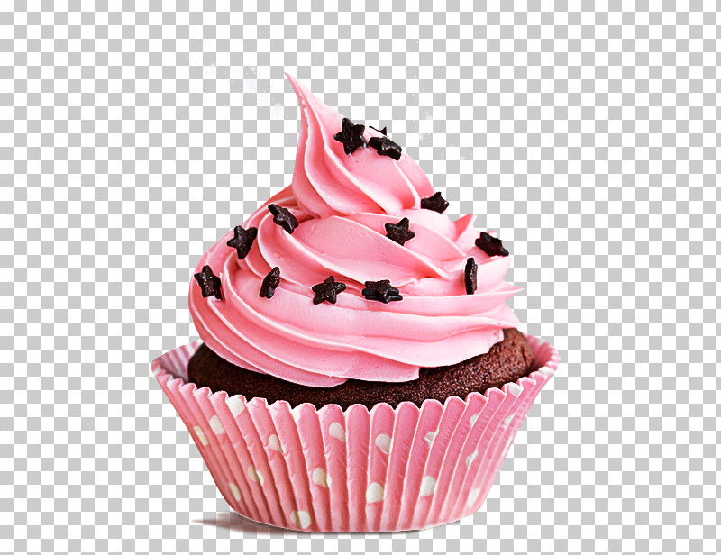 Cupcake Food Buttercream Icing Pink PNG, Clipart, Baked Goods, Bake Sale, Baking, Baking Cup, Buttercream Free PNG Download
