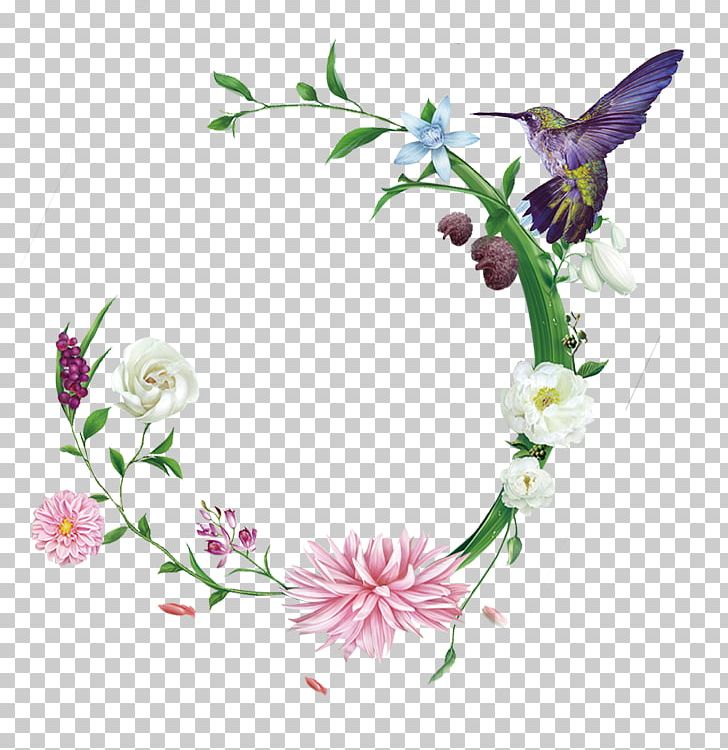Floral Design Wreath Flower PNG, Clipart, Birds, Box, Branch, Christmas Wreath, Color Pencil Free PNG Download