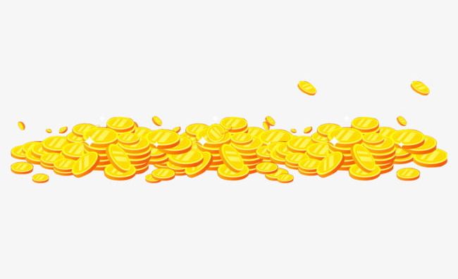 gold coins clipart