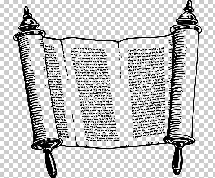 Sefer Torah Scroll PNG, Clipart, Bible, Black And White, Clip Art, Furniture, Jewish Symbolism Free PNG Download