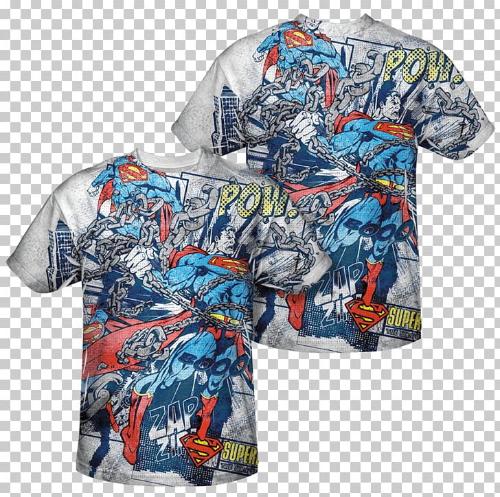 T-shirt Superman Sleeve Top Clothing PNG, Clipart, Cap, Clothing, Fictional Character, Jacket, Longsleeved Tshirt Free PNG Download