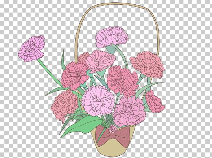 Carnation Flower Baskets PNG, Clipart, Baskets, Carnations, Cartoon, Design, Encapsulated Postscript Free PNG Download
