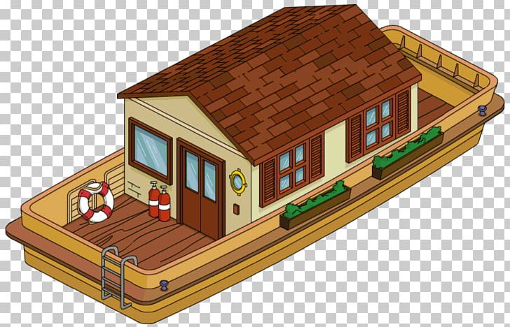 The Simpsons: Tapped Out Houseboat Building PNG, Clipart, Boat, Building, Child, Christmas, Drawing Free PNG Download