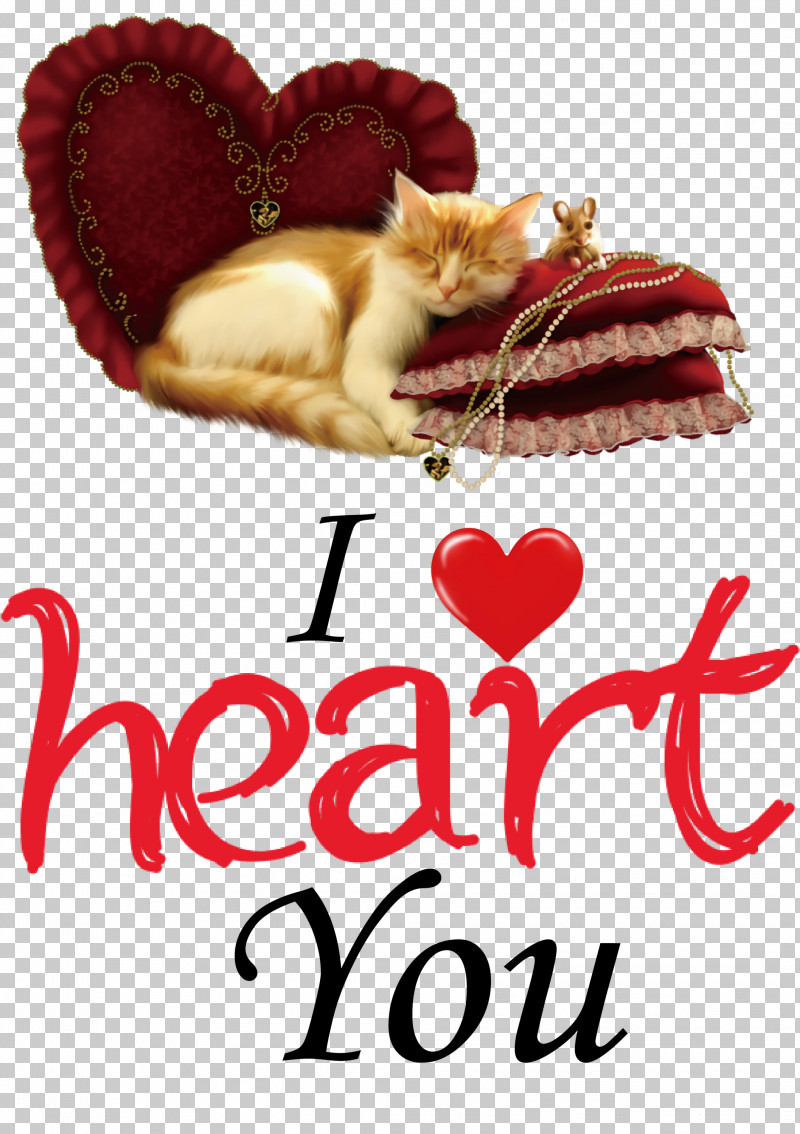I Heart You I Love You Valentines Day PNG, Clipart, Asian Golden Cat, Cat, Dog, I Heart You, I Love You Free PNG Download