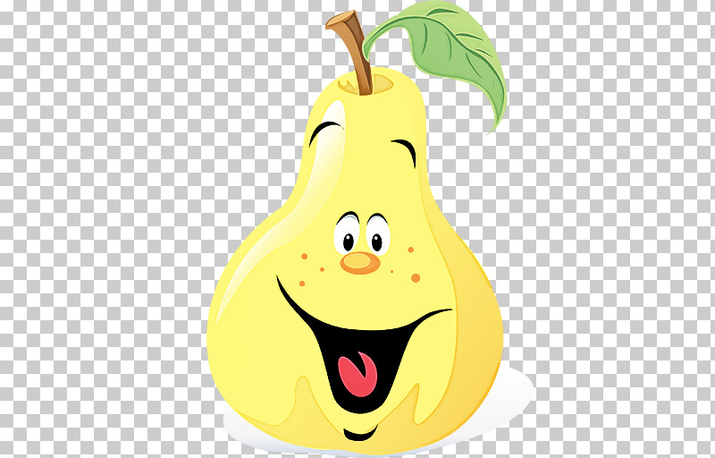 Pear Pear Yellow Fruit Cartoon PNG, Clipart, Cartoon, Food, Fruit, Pear, Plant Free PNG Download