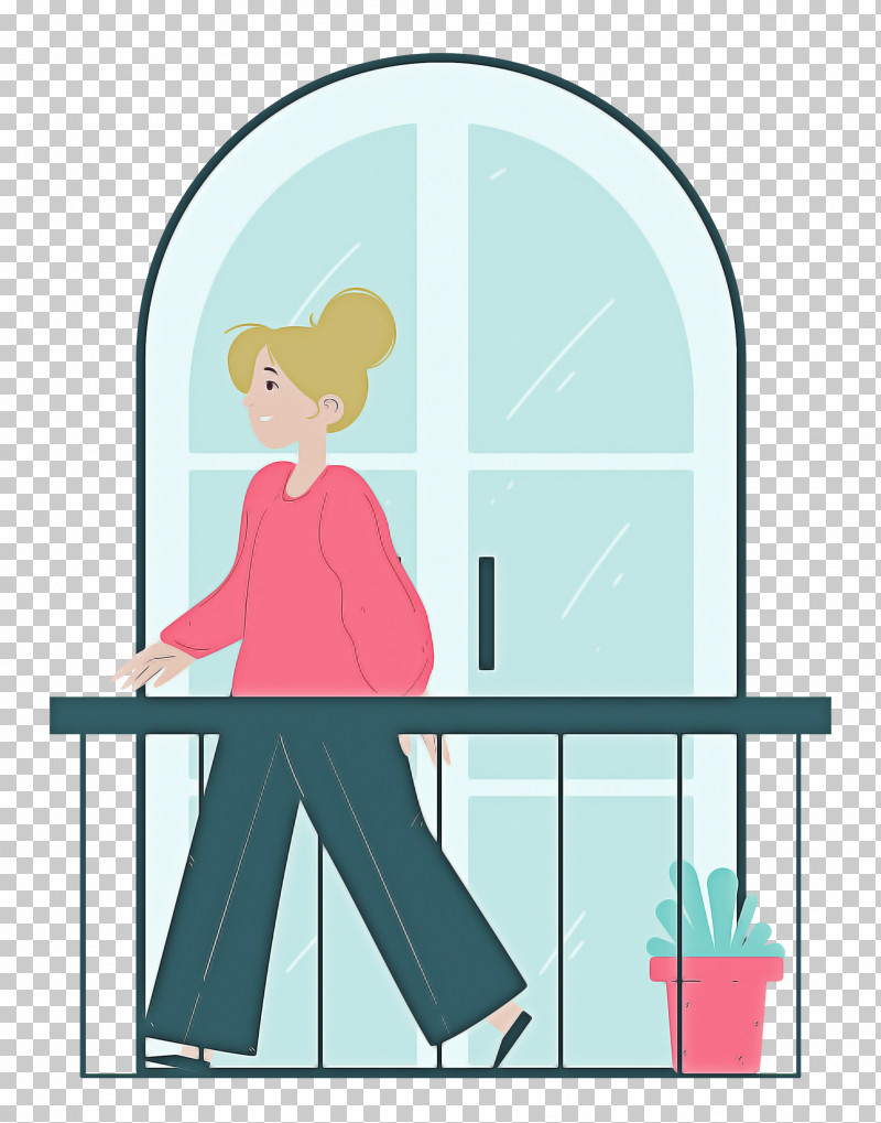 Balcony Home Rest PNG, Clipart, Balcony, Behavior, Cartoon, Furniture, Home Free PNG Download