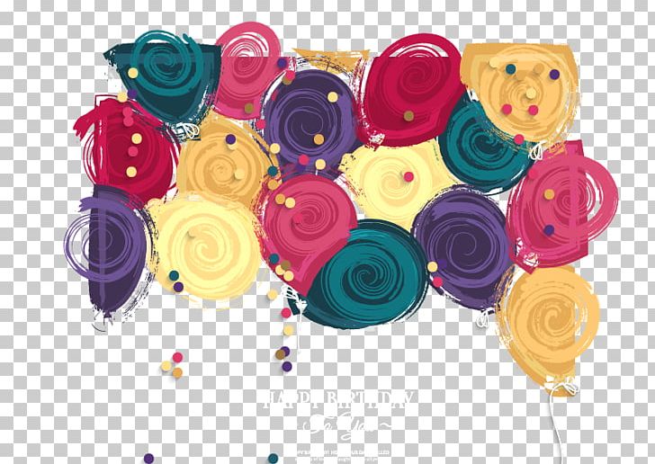 Birthday Cake Happy Birthday To You Watercolor Painting PNG, Clipart, Background Vector, Birthday Card, Circles, Flower, Frame Free PNG Download