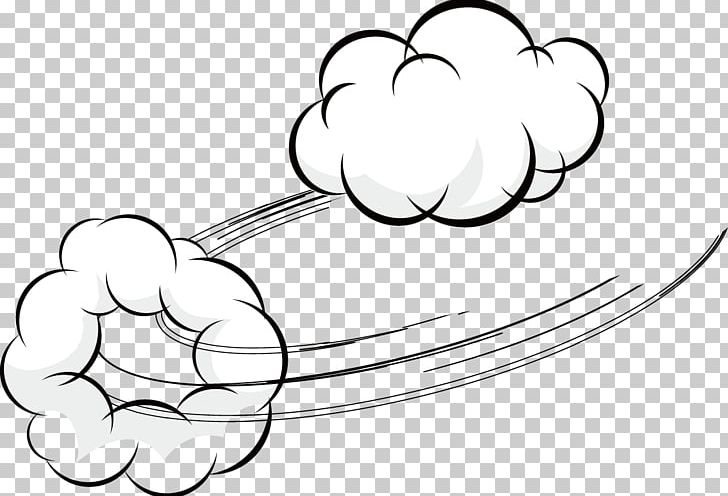 Drawing Cartoon PNG, Clipart, Area, Black And White, Blue Sky And White Clouds, Body Jewelry, Cartoon Cloud Free PNG Download