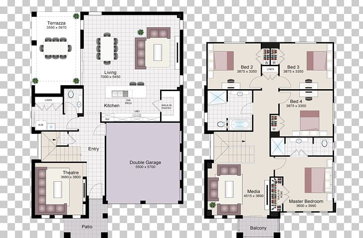 Floor Plan House Plan Storey PNG, Clipart, Area, Balcony, Bed, Bedroom, Elevation Free PNG Download