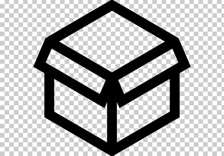 Box Symbol Computer Icons PNG, Clipart, Angle, Area, Black And White, Box, Cardboard Free PNG Download