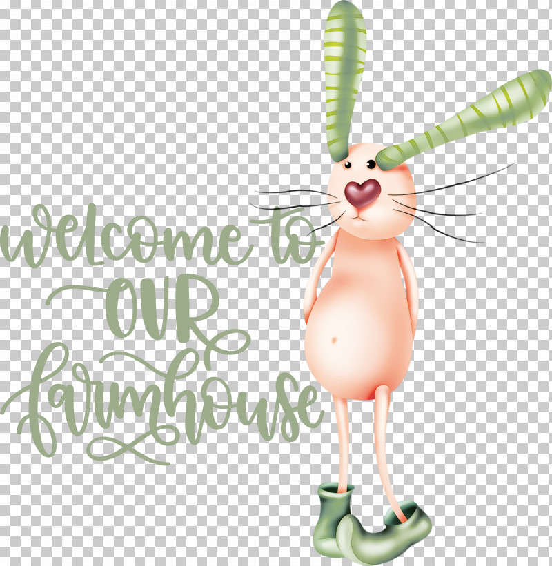 Welcome To Our Farmhouse Farmhouse PNG, Clipart, Cartoon, Farmhouse, Quotation, Rabbit, Tail Free PNG Download