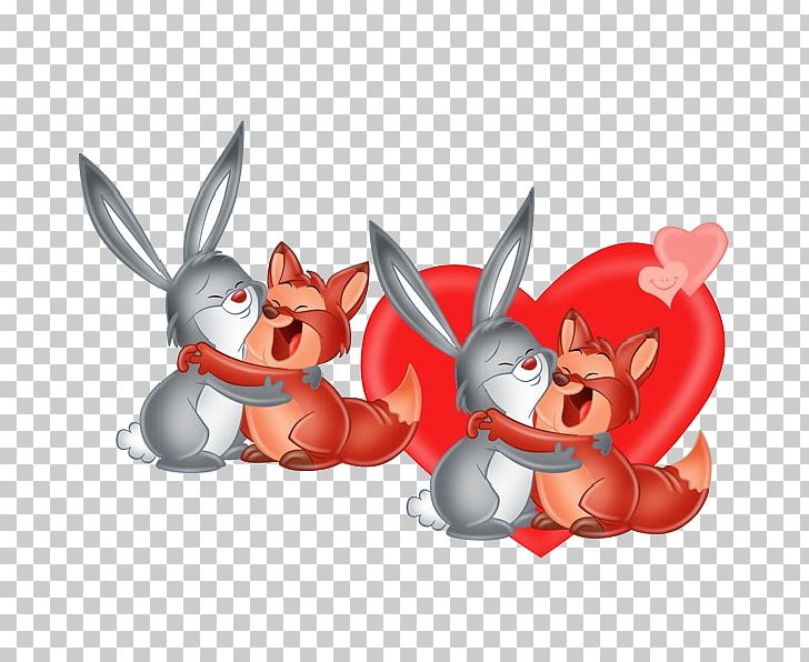 Easter Bunny Rabbit Valentine's Day Desktop PNG, Clipart, Animals, Cartoon, Computer Wallpaper, Desktop Wallpaper, Easter Free PNG Download