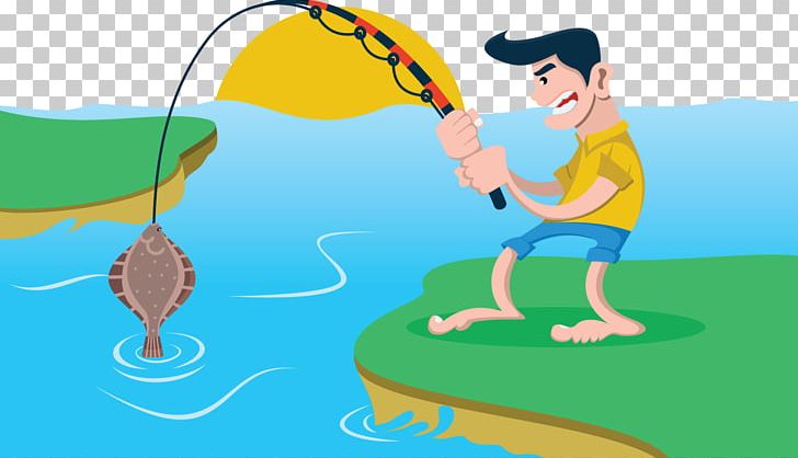 Fishing Fish Pond Fisherman PNG, Clipart, Angling, Aquarium Fish, Area, Art, By Vector Free PNG Download