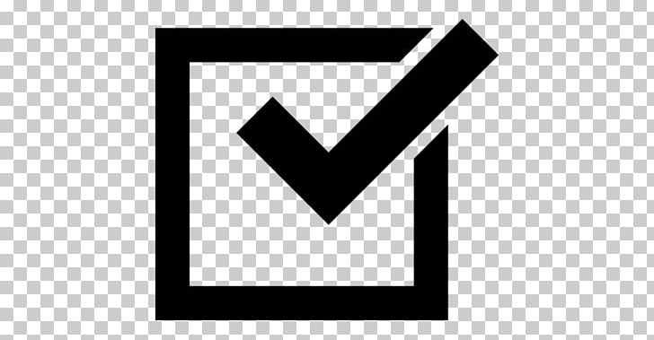 Checkbox Check Mark Computer Icons PNG, Clipart, Angle, Black, Black And White, Brand, Checkbox Free PNG Download