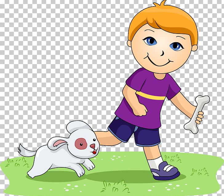 Dog Walking Puppy Pet PNG, Clipart, Area, Art, Ball, Boy, Cartoon Free PNG Download