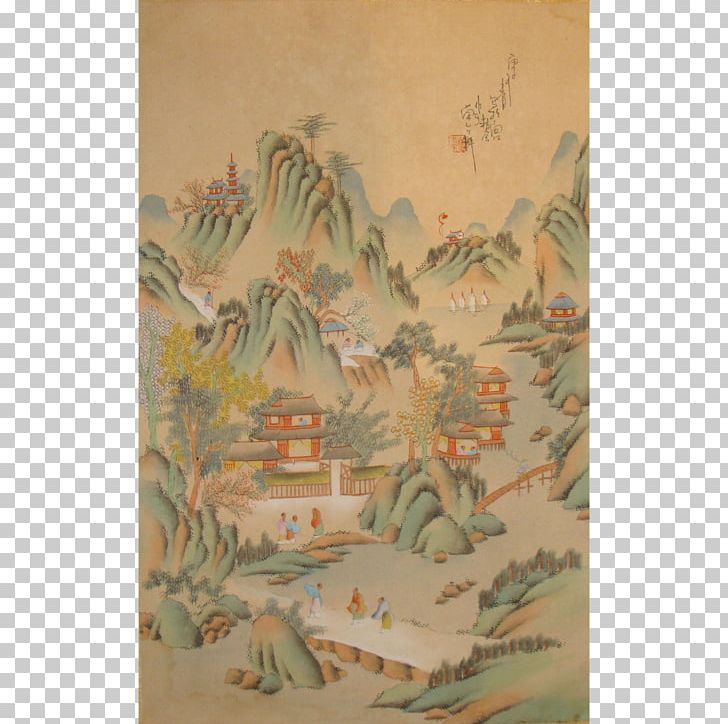 Landscape Painting Art Silk Painting Chinese Painting PNG, Clipart, Art, Art Museum, Art Silk, Asian Art, Brush Free PNG Download