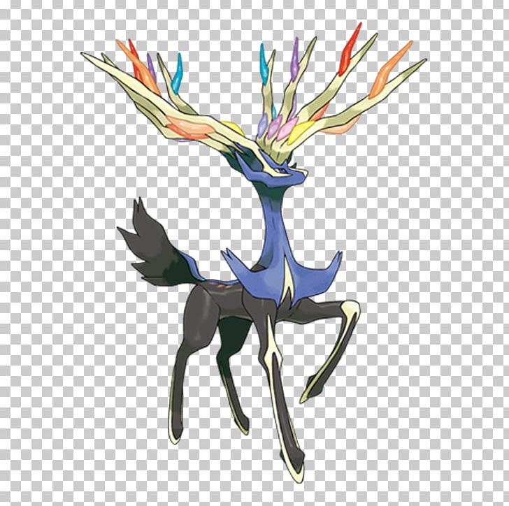 Pokémon X And Y Pokémon Ultra Sun And Ultra Moon Pokémon Sun And Moon Pokémon GO Xerneas PNG, Clipart, Antler, Deer, Dragonite, Fictional Character, Figurine Free PNG Download