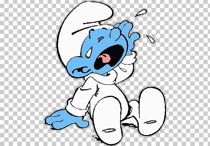 Baby Smurf Coloring Book Papa Smurf Drawing Crying PNG, Clipart, Animal Figure, Area, Art, Artwork, Baby Smurf Free PNG Download