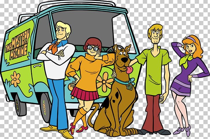 Scooby Doo In Front Of Mystery Machine PNG, Clipart, At The Movies, Cartoons, Scooby Doo Free PNG Download