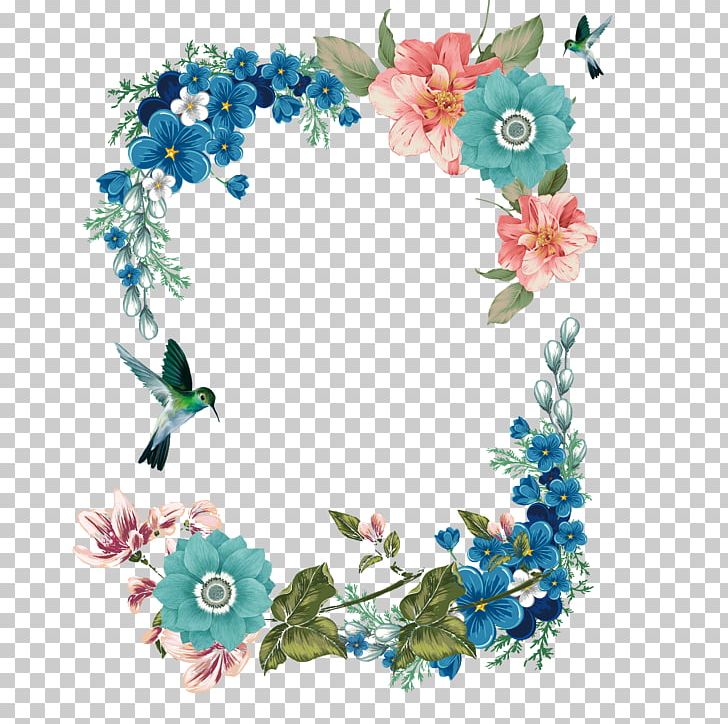 Floral Design Flower Icon PNG, Clipart, Birdie, Blue, Borders, Cut Flowers, Decorative Patterns Free PNG Download