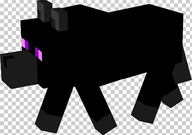 Puppy Minecraft Siberian Husky Enderman Animal PNG, Clipart, Angle, Animal, Animals, Black, Black And White Free PNG Download