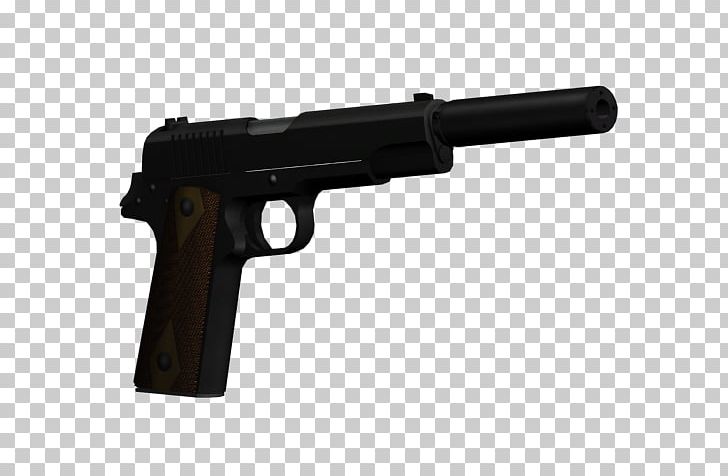 Trigger Airsoft Guns Firearm M1911 Pistol Silencer PNG, Clipart,  Free PNG Download