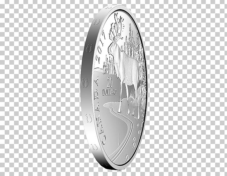 Silver Coin Silver Coin Boreal Woodland Caribou Gold PNG, Clipart, Boreal Woodland Caribou, Bullion, Bullion Coin, Canada, Circle Free PNG Download