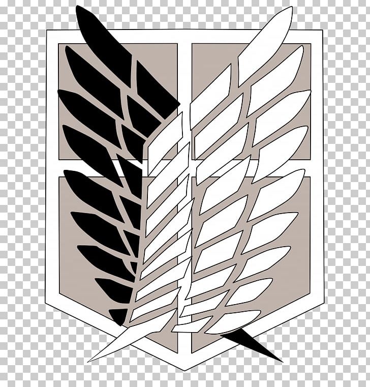 Scouting For Boys A.O.T.: Wings Of Freedom Attack On Titan World Scout Emblem PNG, Clipart, Angle, Anime, Aot Wings Of Freedom, Beast Titan, Black And White Free PNG Download