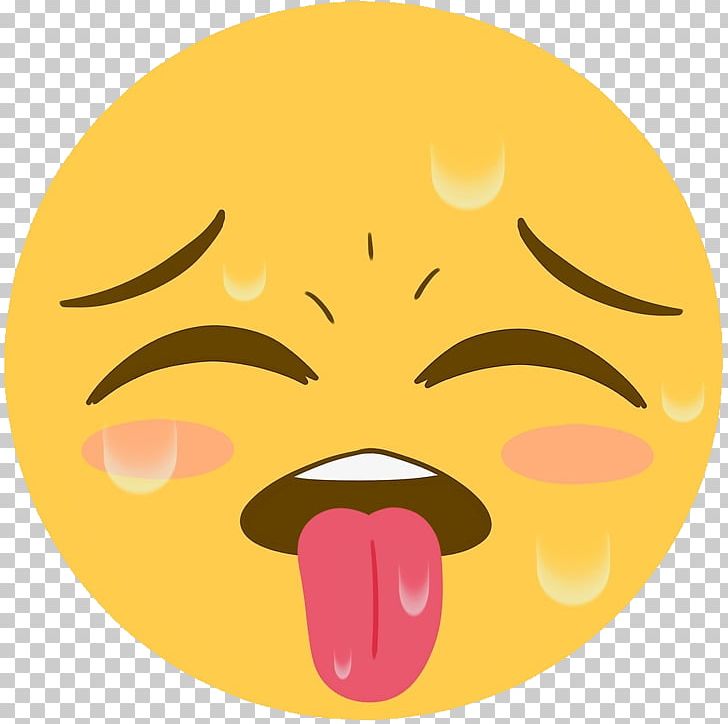 Smiley Emoji Emoticon Discord Emote Png Clipart Ahegao Circle