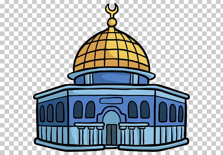 Dome Of The Rock Temple Mount Dome Of The Chain Computer Icons PNG, Clipart, Alaqsa Mosque, Art Building, Artwork, Building, Building Icon Free PNG Download