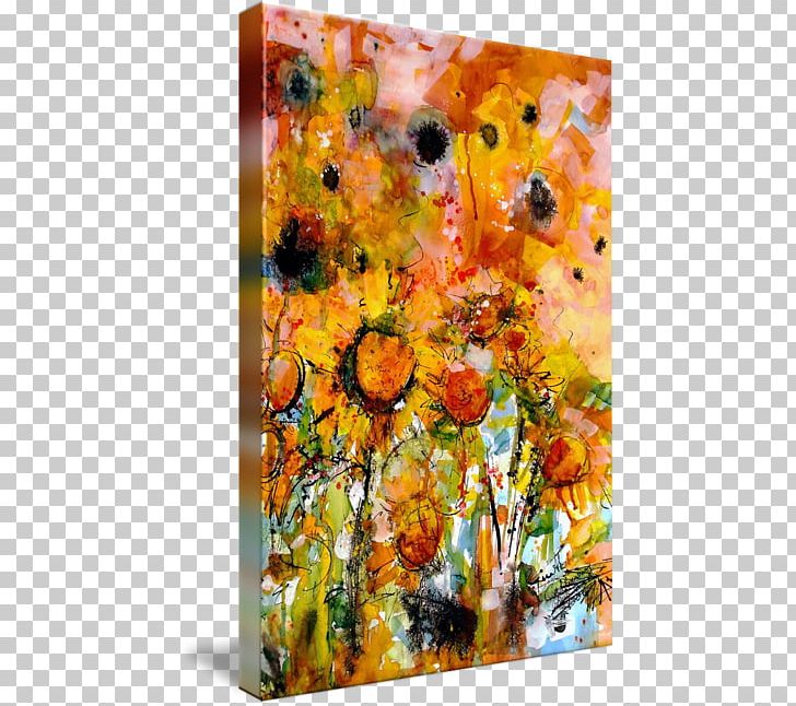 Modern Art Common Sunflower Watercolor Painting Abstract Art PNG, Clipart, Abstract Art, Acrylic Paint, Art, Artwork, Canvas Free PNG Download