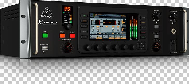 Audio Mixers Digital Mixing Console 19-inch Rack Behringer PNG, Clipart, 19inch Rack, Audio, Audio Equipment, Audio Mixers, Audio Receiver Free PNG Download