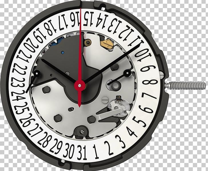 Quartz Clock Ronda Movement Watch PNG, Clipart, Chronograph, Clock, Clockwork, Cuckoo Clock, Gauge Free PNG Download