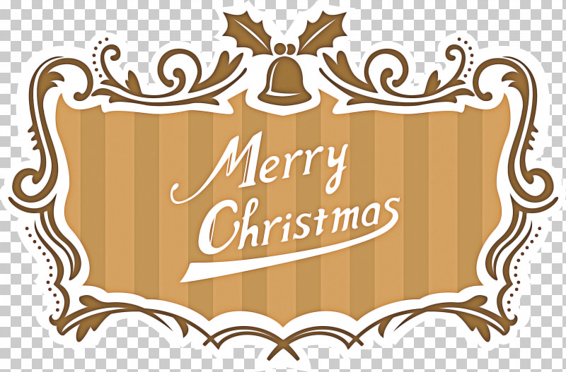 Christmas Fonts Merry Christmas Fonts PNG, Clipart, Brown, Christmas Fonts, Label, Line, Logo Free PNG Download