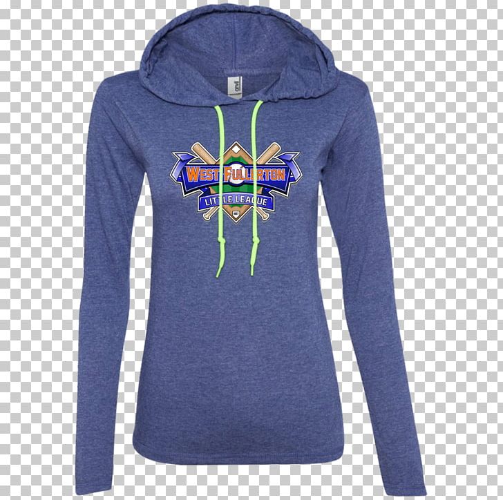 Long-sleeved T-shirt Hoodie Clothing PNG, Clipart, Active Shirt, Clothing, Cotton, Electric Blue, Hood Free PNG Download