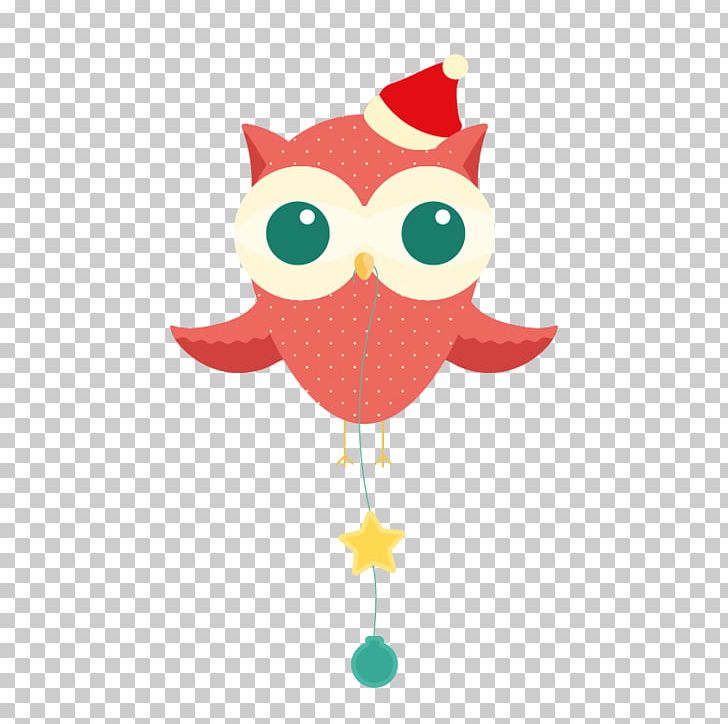 Owl Christmas Dress Up PNG, Clipart, Animals, Beak, Bird, Bird Of Prey, Cartoon Owl Free PNG Download