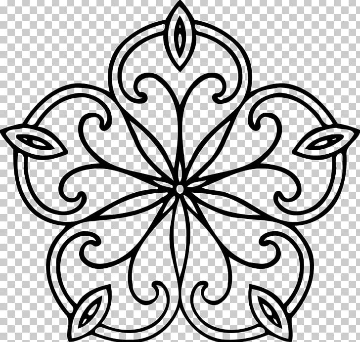 Floral Design Ornament Symmetry PNG, Clipart, Area, Art, Artwork, Black And White, Circle Free PNG Download