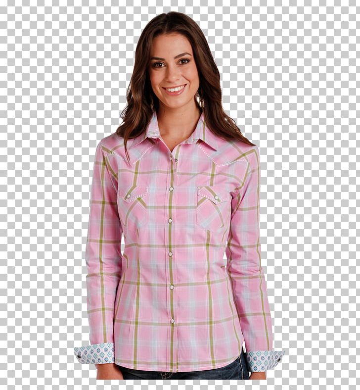 Blouse Tartan Sleeve Pink M Button PNG, Clipart, Barnes Noble, Blouse, Button, Clothing, Day Dress Free PNG Download