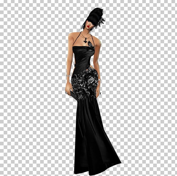 Little Black Dress Shoulder Satin Gown PNG, Clipart,  Free PNG Download