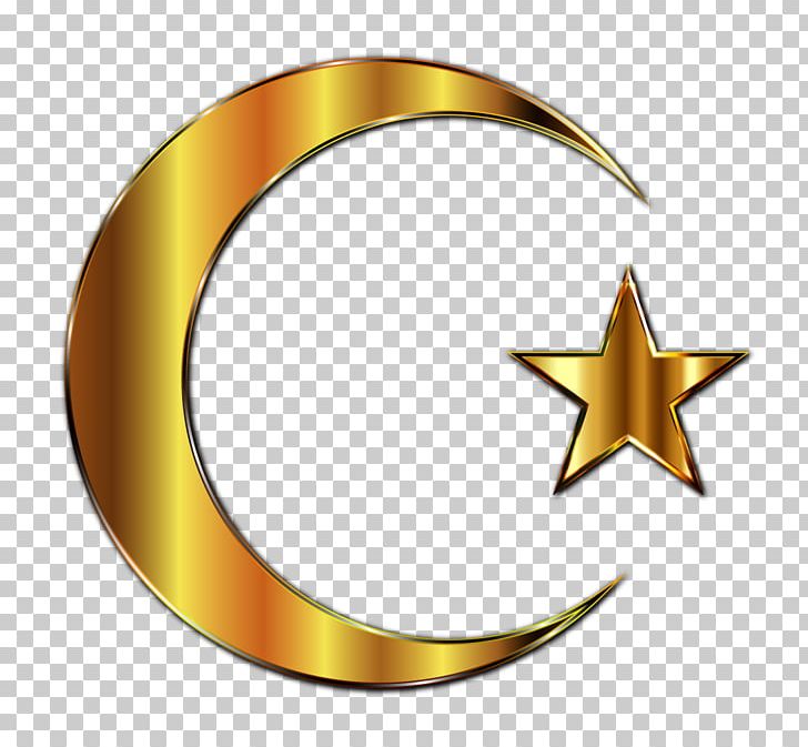 Star And Crescent Moon Golden Crescent PNG, Clipart, Body Jewelry, Clip Art, Color, Crescent, Crescent Moon Free PNG Download