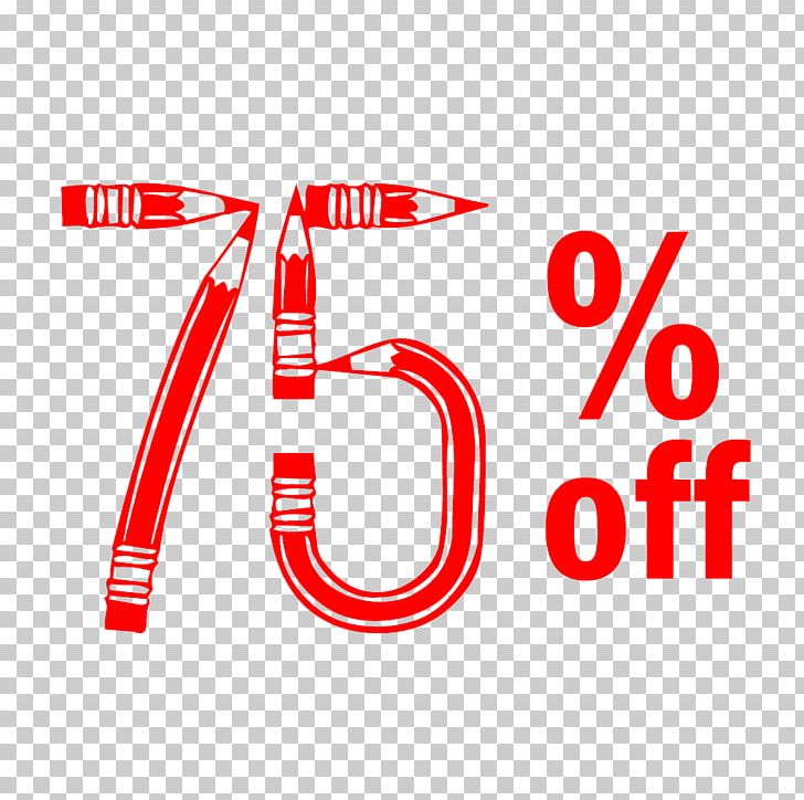 Back To School 75% Off Discount Tag. PNG, Clipart, Area, Brand, Line, Logo, Others Free PNG Download