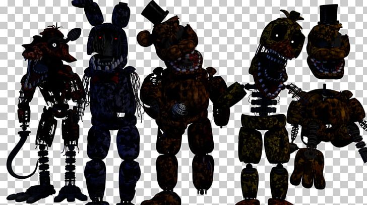 Five Nights at Freddy's 2 GMOD: All Animatronics (COMPLETE!) 