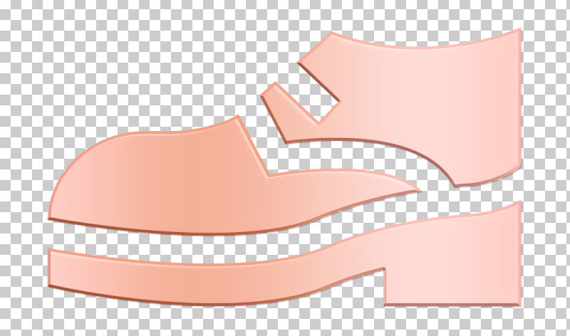 Shoe Icon Clothes Icon PNG, Clipart, Clothes Icon, Footwear, Logo, Peach, Pink Free PNG Download